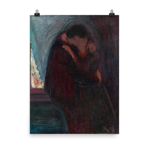 Edvard Munch - The Kiss