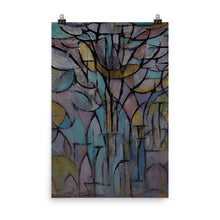 Load image into Gallery viewer, Piet Mondrian - Trees - nature wall art vintage landscape
