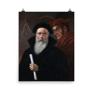 Anton Kaulbach - Faust and Mephisto