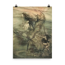 Load image into Gallery viewer, Arthur Rackham - Illustration for Richard Wagner&#39;s Ring Cycle (No. 1)
