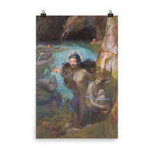 Load image into Gallery viewer, Gaston Bussiere - Sea Nymphs at a Grotto
