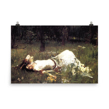 Load image into Gallery viewer, John WIlliam Waterhouse - Ophelia Resting - painting
