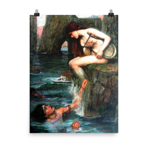 John William Waterhouse - The Siren (1900) - painting