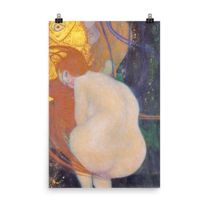 Gustav Klimt - Goldfish - Ver. 2 - painting