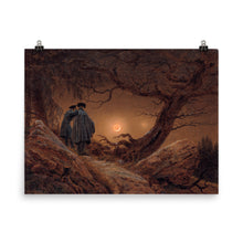 Load image into Gallery viewer, Caspar David Friedrich - Two men contemplating the Moon
