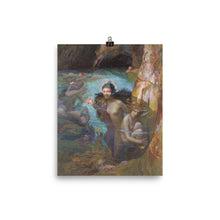 Load image into Gallery viewer, Gaston Bussiere - Sea Nymphs at a Grotto
