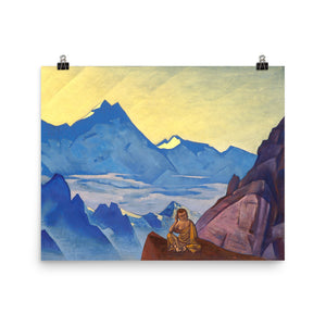 Nicholas Roerich - Milarepa, the One Who Harkened