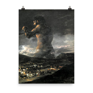 Francisco Goya - The Colossus - painting