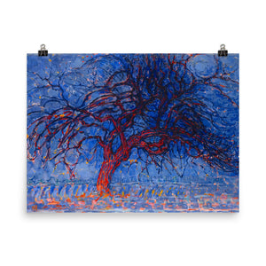 Piet Mondrian - The Red Tree - Evening