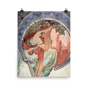 Alphonse Mucha - The Arts - Poetry