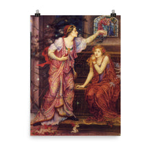 Load image into Gallery viewer, Evelyn De Morgan - Queen Eleanor &amp; Fair Rosamund
