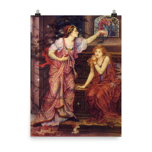 Evelyn De Morgan - Queen Eleanor & Fair Rosamund